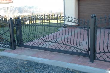 Schiebetor Tor Modern Elektro Tore Einfahrt M.086